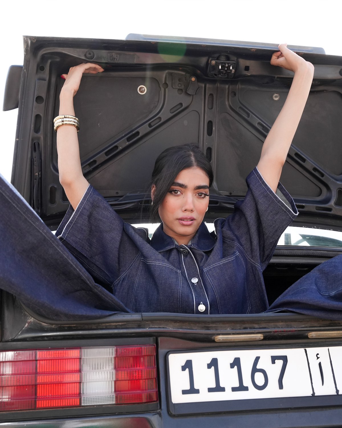 Ensemble en jeans oversize Tislit